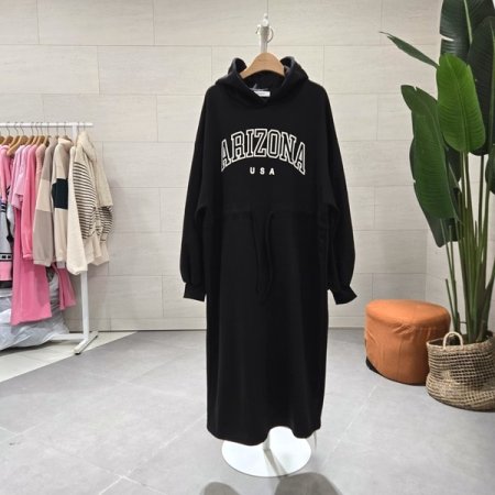 아리조 허리끈 원피스