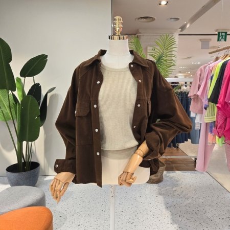 양 주머니 또또 컬러남방