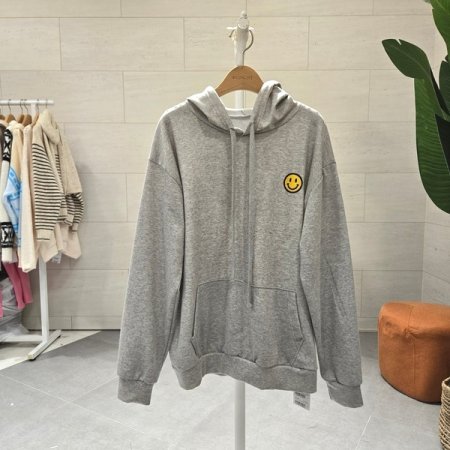 베이직 럭키 후드맨투맨