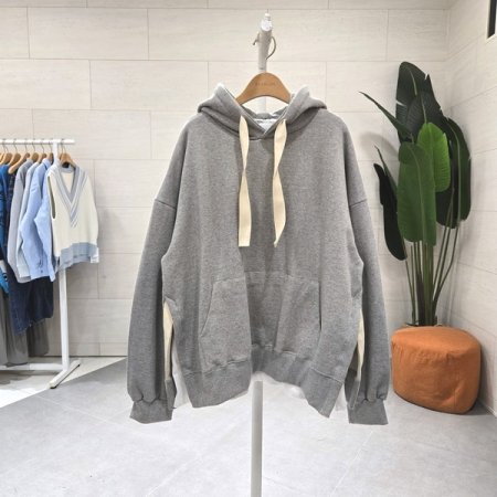 레이어드 테잎절개 쭈리 후드맨투맨