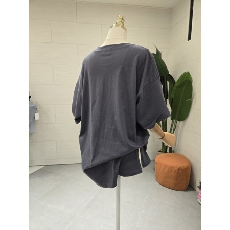 빈티지 트위 반팔티셔츠