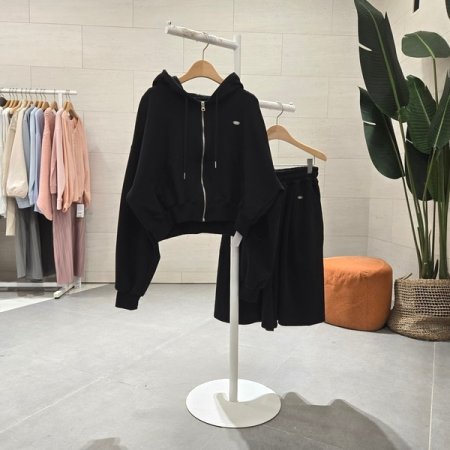 쭈리 후드집업 앤 반바지세트