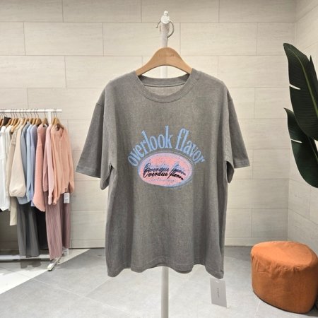 피그먼트 오버 반팔티셔츠