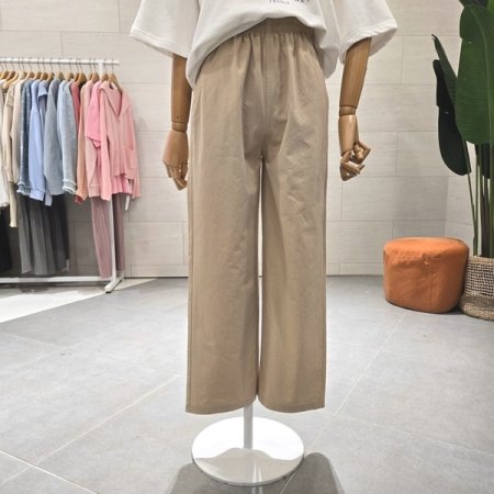 코튼 통일자 밴드팬츠