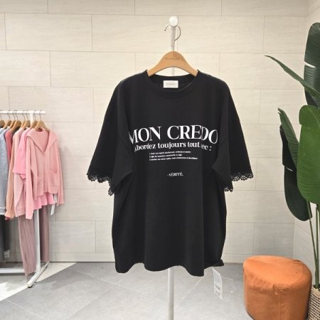 루즈핏 소매레스 반팔 티셔츠