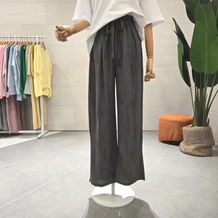 물결패턴 찰랑 와이드팬츠