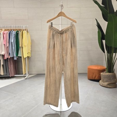 물결패턴 찰랑 와이드팬츠