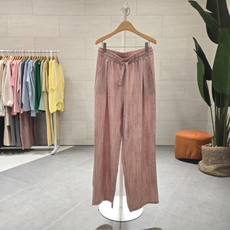 물결패턴 찰랑 와이드팬츠