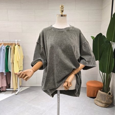 빈티지 피그 박스 티셔츠