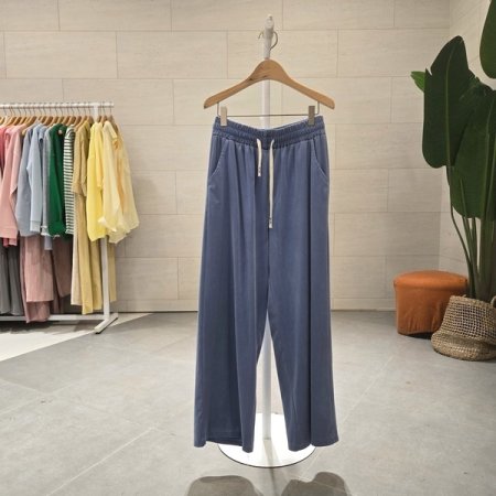 아이스 찰랑 스판 와이드팬츠