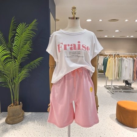 프라이즈 캡소매 티셔츠