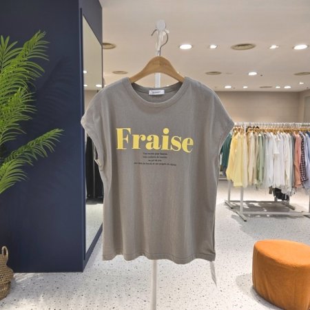 프라이즈 캡소매 티셔츠