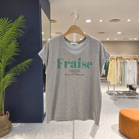 프라이즈 캡소매 티셔츠