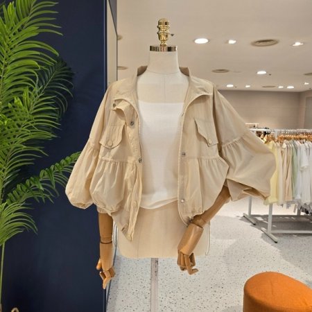 초경량 호박벌륜 바람막이점퍼