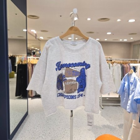 빈티지 챔피온 워싱티셔츠