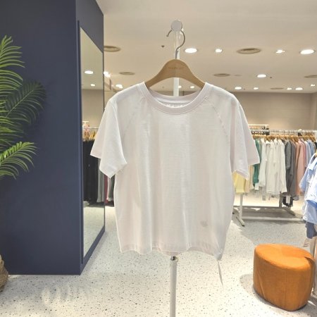 어깨 절개 스몰티셔츠