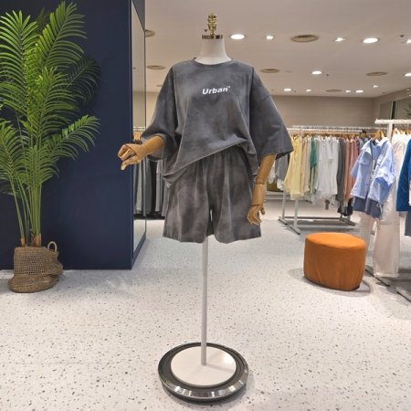 에잇컨셉 물나염 페인팅 어반 반바지 세트