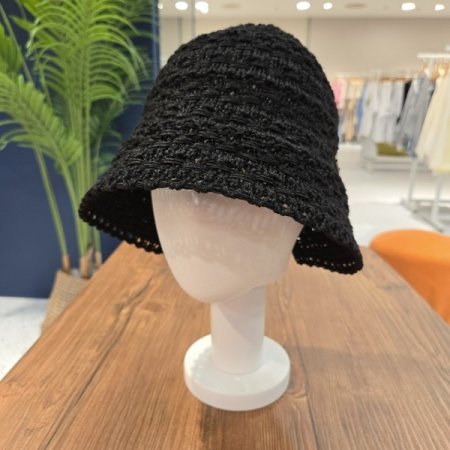 배찌 포인트 짜임모자