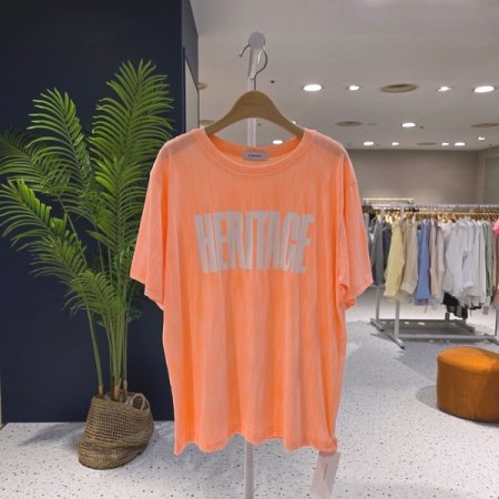 형광 헤리티지 반팔티셔츠