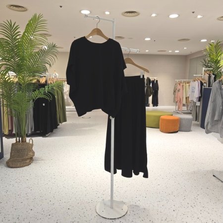 뒷트임 가오리티 스커트세트