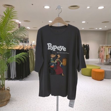 루즈핏 커플빠이 반팔티셔츠