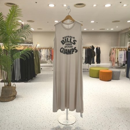 빌 피그 민소매 롱원피스