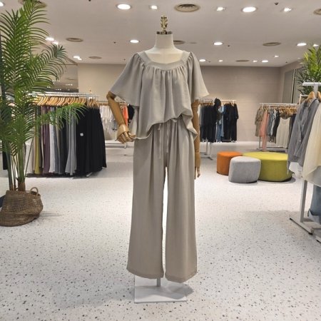 러블리 러플 와이드팬츠세트