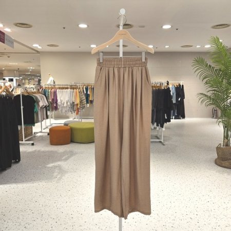 썸머 찰랑 폴리 밴드통팬츠