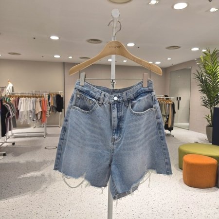 구제 찢청 4부반바지