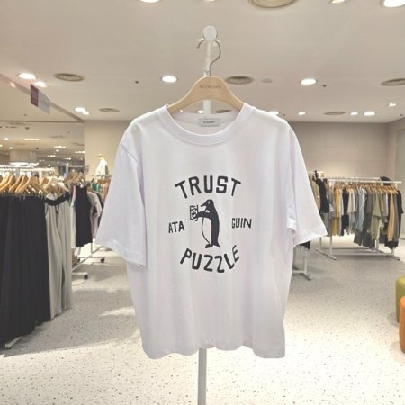 쿨 썸머 펭귄 반팔티셔츠