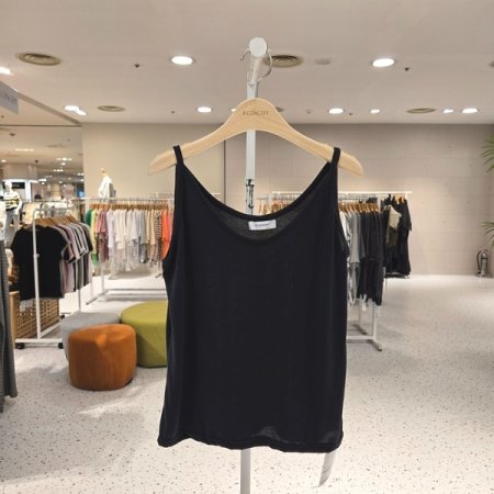 쿨 텐션 모달 끈민소매 티셔츠