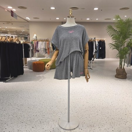 타올지 밀러자수 반바지세트