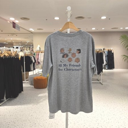 스누 패밀리 반팔 티셔츠