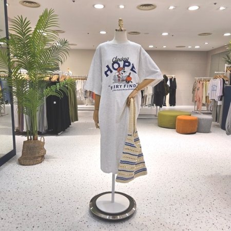 루즈핏 페어리 면원피스