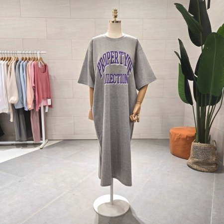 루즈핏 더렉션 원피스