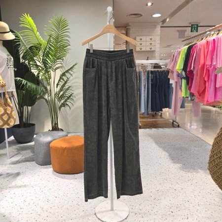 빈티지 세미와이드 팬츠