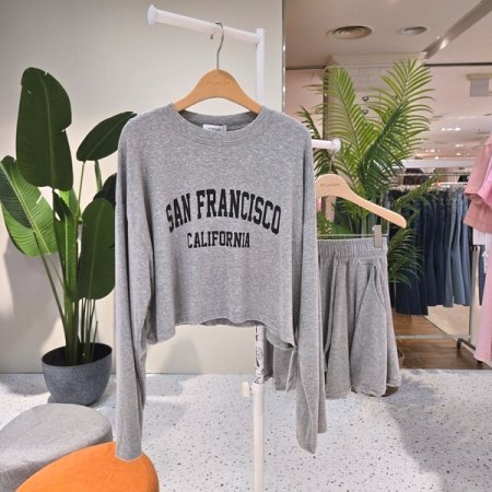 프랑 스판 치마반바지 세트