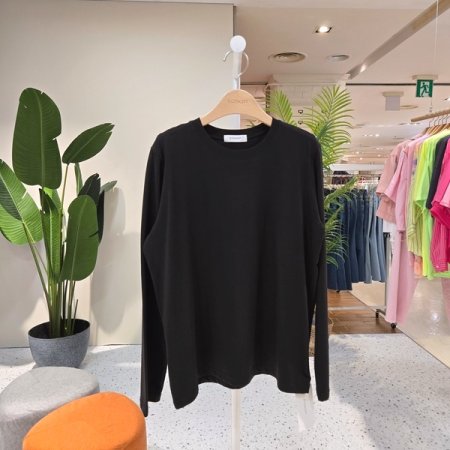 뉴먼 스판 긴팔티셔츠