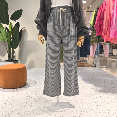 잔단가라 와이드 밴드팬츠