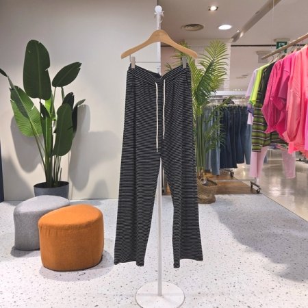 잔단가라 와이드 밴드팬츠