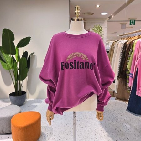 루즈핏 포지타노 쭈리맨투맨