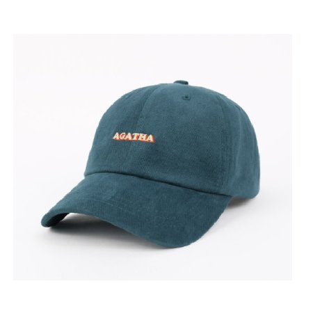 아가타 체인자수 볼캡 BL