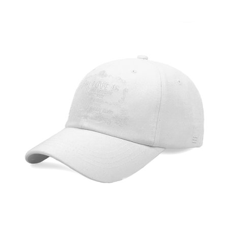 블랙리클루시브 러브이즈 볼캡 WH