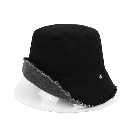 블랙리클루시브리버시블마루나팔벙거지BK