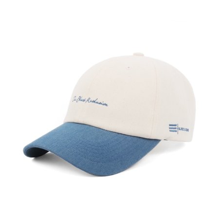 블랙리클루시브 필기체 자수볼캡 BL