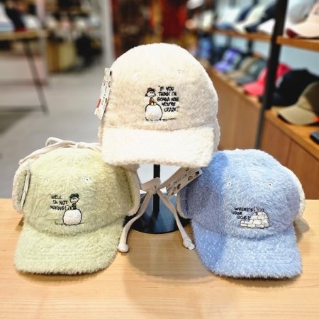 스누피 스노우프렌즈 귀달이캡 3 SG