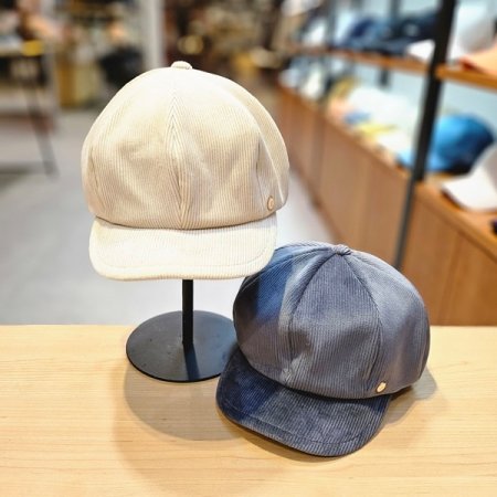 엘르 허니 코듀로이 모자