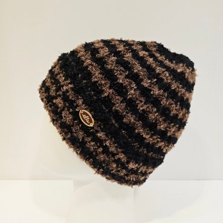 엘르 버블체크 비니 BR