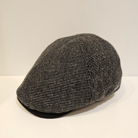 캡텐 트위드 헌딩모 BK