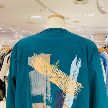 노카라 셔링 자켓